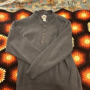 Men’s M L.L. Bean Grey Sweater